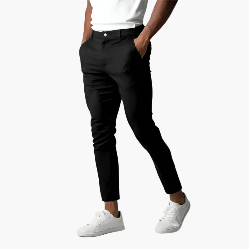 Men's Slim Fit Chino Pants – Versatile Modern Style for Work and Casual Wear