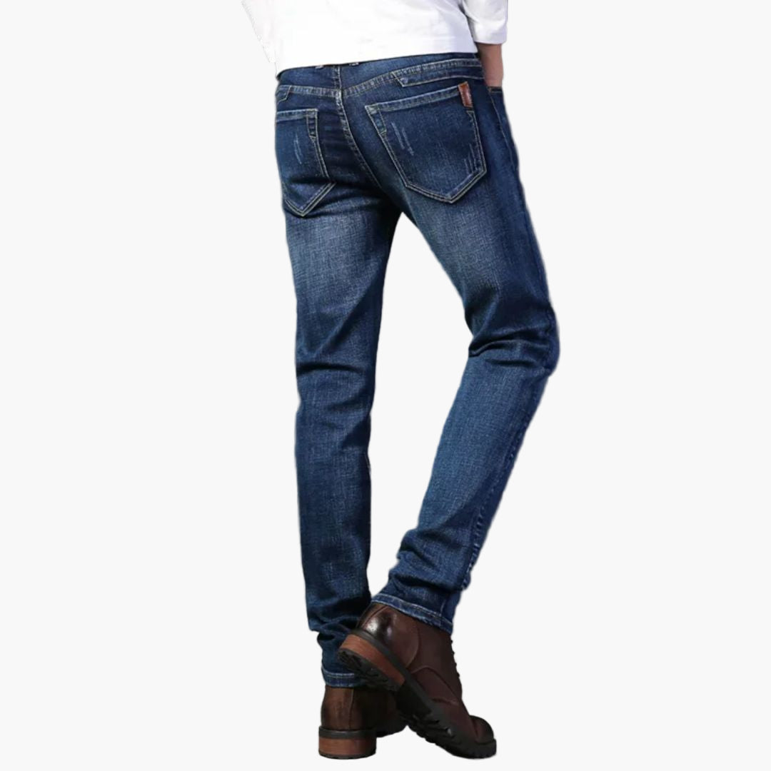 Men's Slim Fit Stretch Casual Jeans – Classic Traveler Style