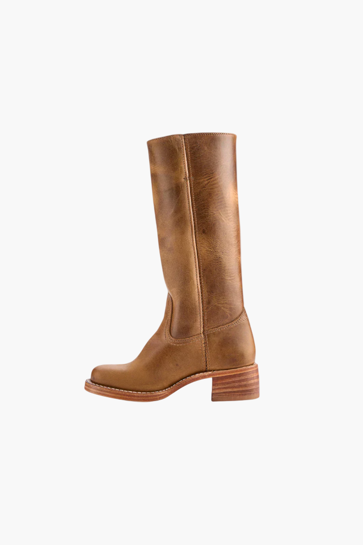 Women's Classic Knee-High Fashion Boots – Stylish Everyday Block Heel Footwear