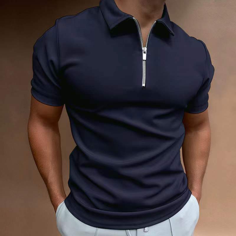 Andy – Men's Casual Short Sleeve Digital Print Polo Shirt
