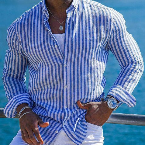 Steven – Summer 3D Printed Long Sleeve Shirt