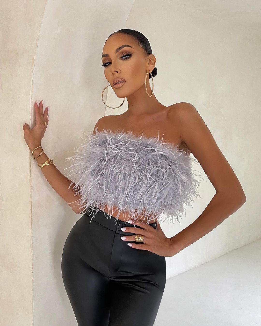 Brenda – Fashion Fluffy Tube Top for Women