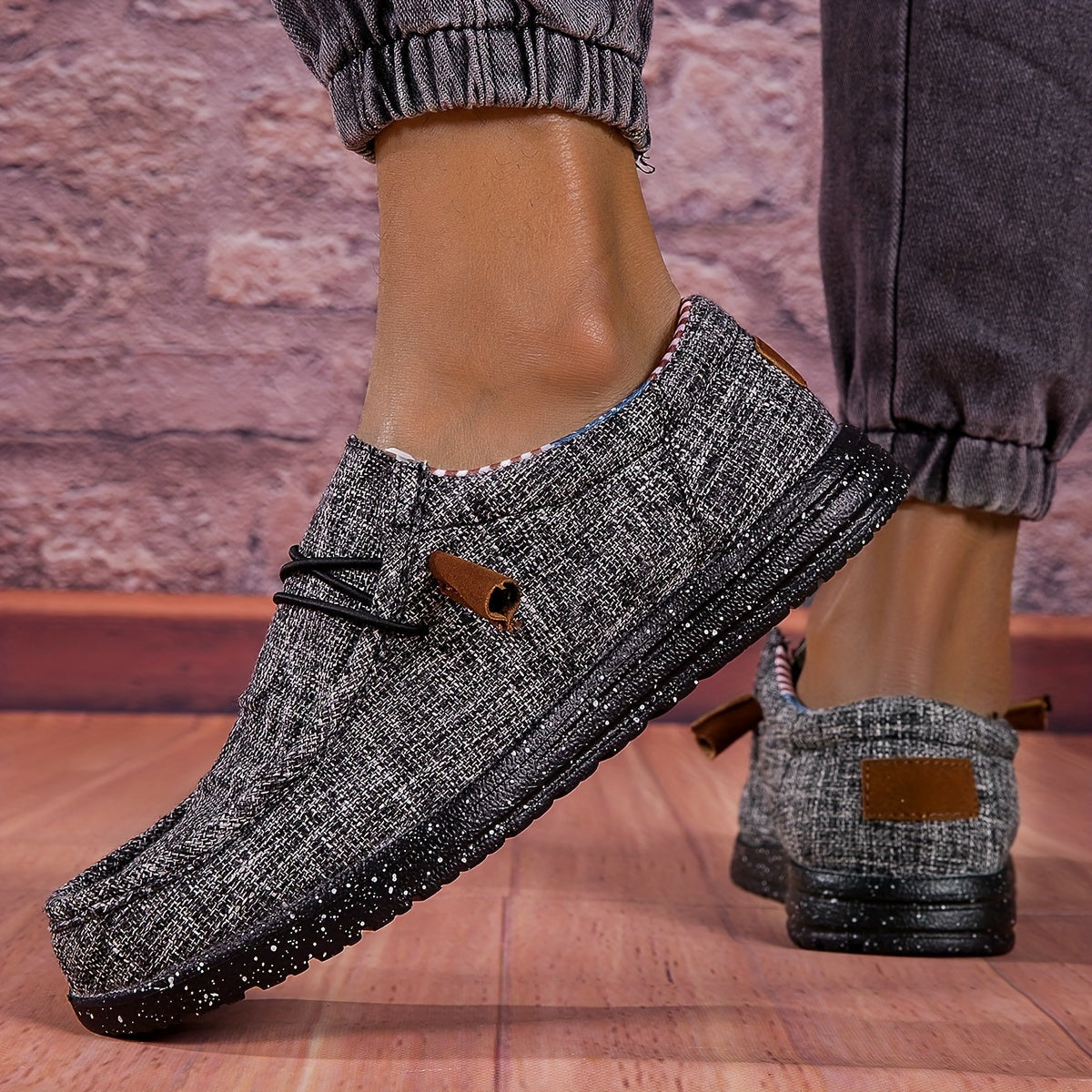 Men's Casual Slip-On Canvas Loafers – Everyday Comfort and Timeless Style
