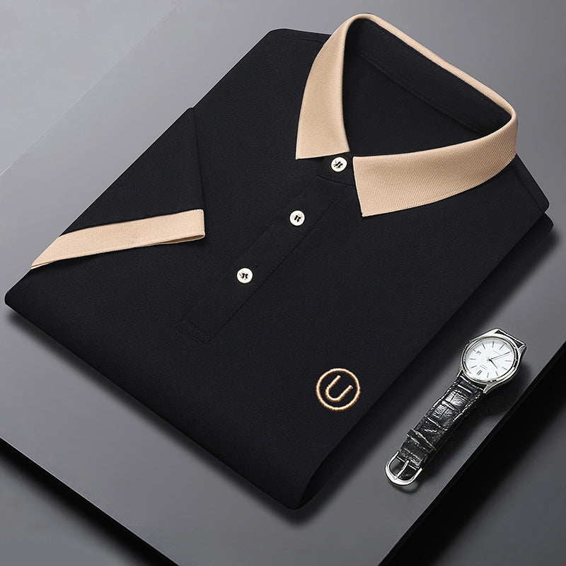 Shaun – Business Casual Short Sleeve Polo Shirt