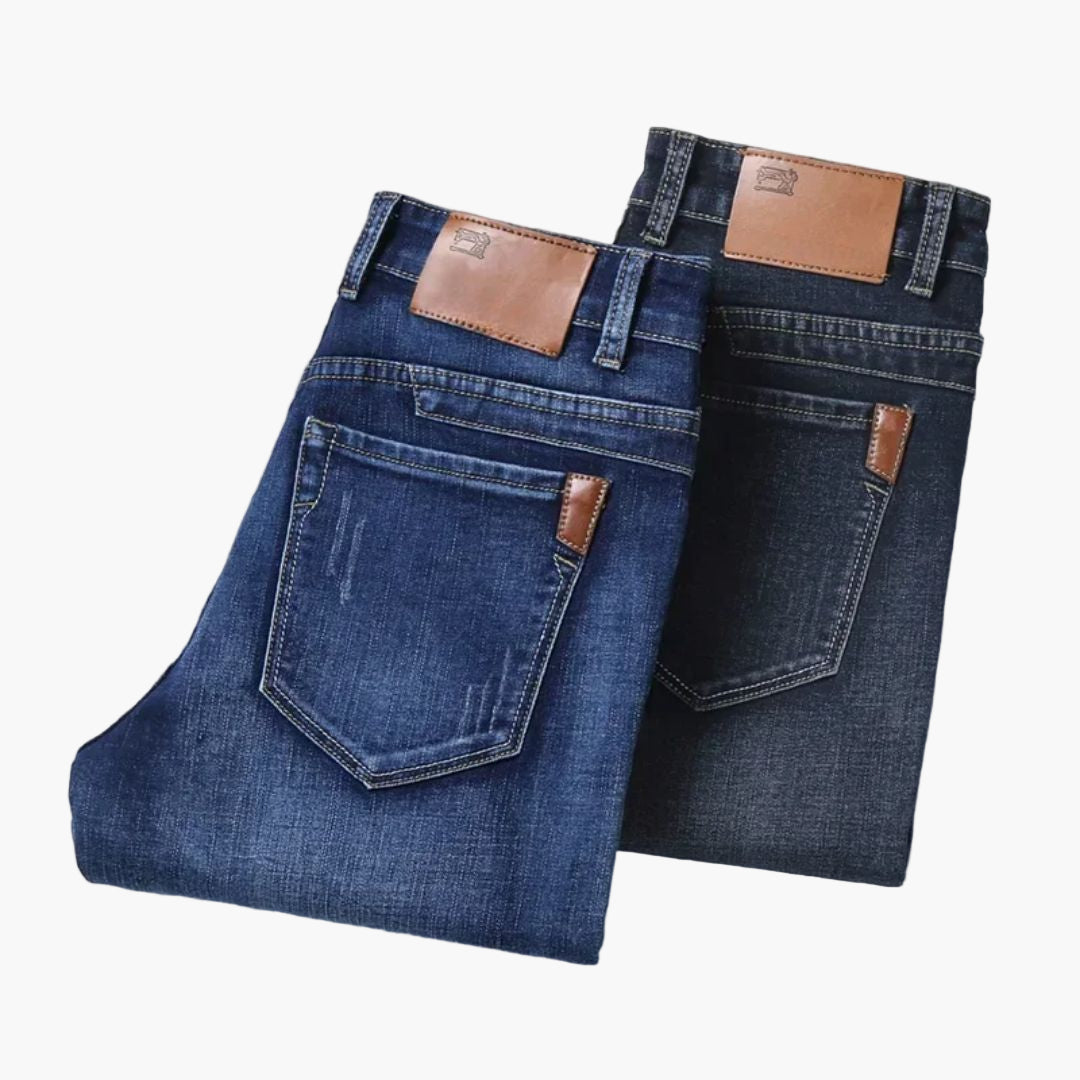 Men's Slim Fit Stretch Casual Jeans – Classic Traveler Style
