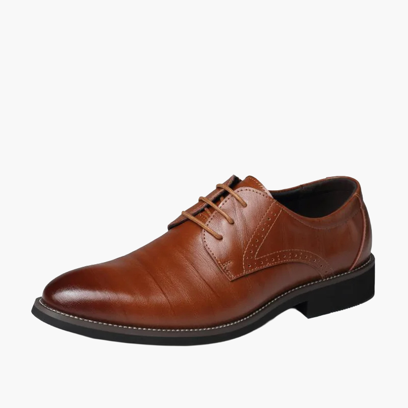 Men's Classic Smart Oxford Dress Shoes for Formal and Business Wear