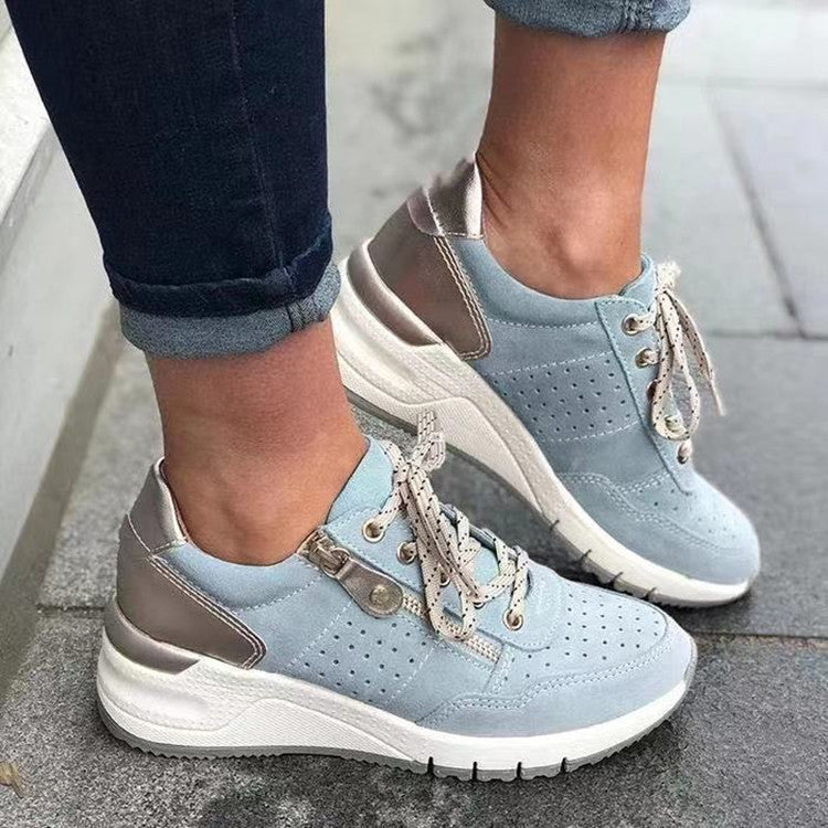 Jade – Cozy Lace-up Sneakers for Women
