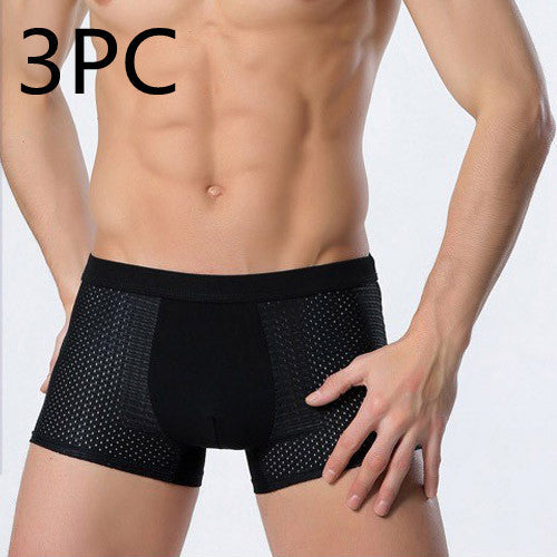Dominic – Ice Silk Men's Mesh Boxer Underwear