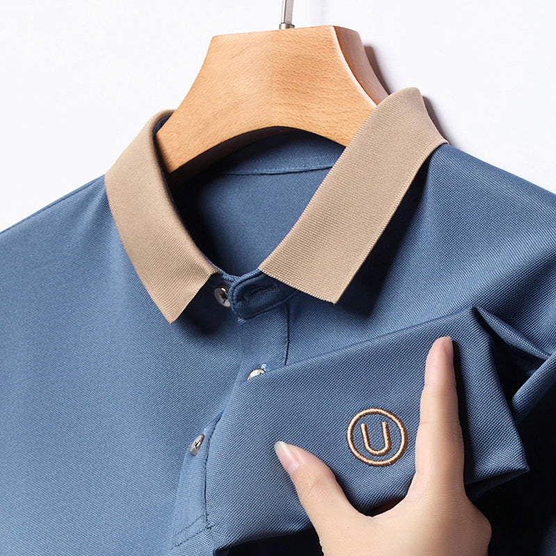 Shaun – Business Casual Short Sleeve Polo Shirt