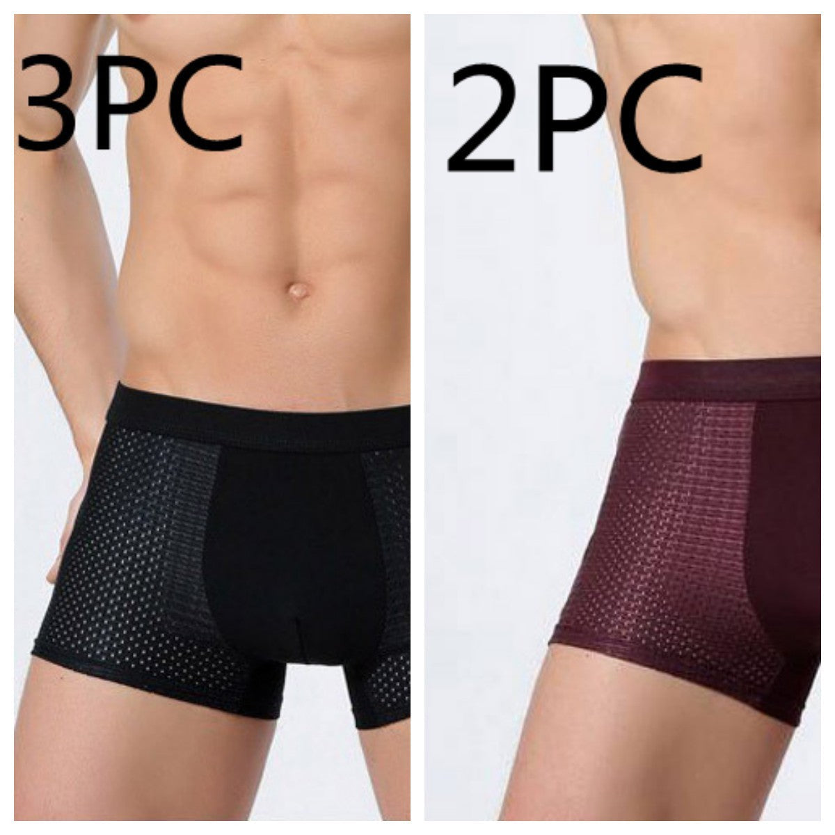 Dominic – Ice Silk Men's Mesh Boxer Underwear