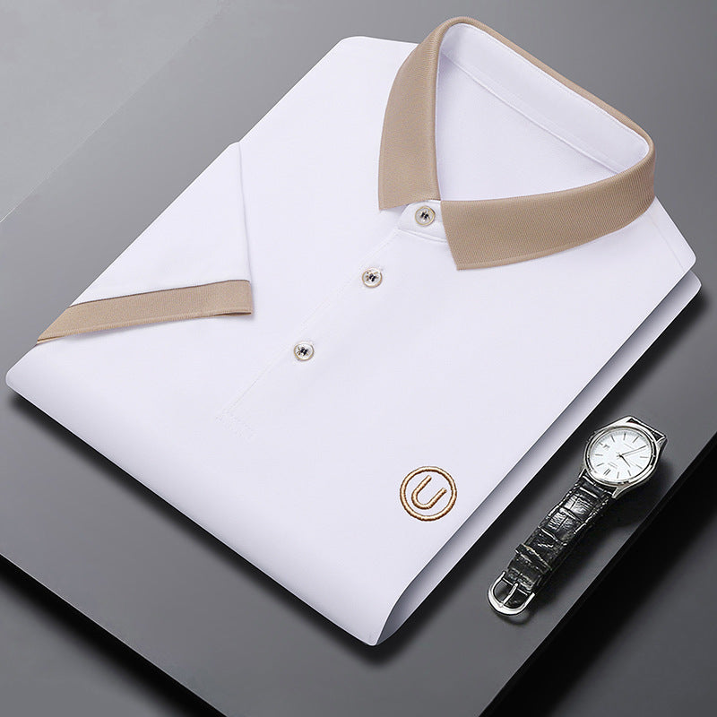 Shaun – Business Casual Short Sleeve Polo Shirt