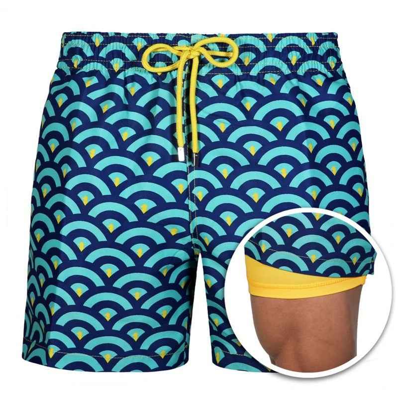 Roger – Men's Printed Beach Shorts for Summer