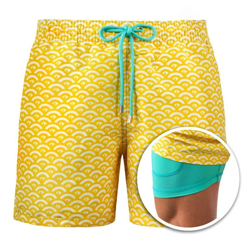 Roger – Men's Printed Beach Shorts for Summer