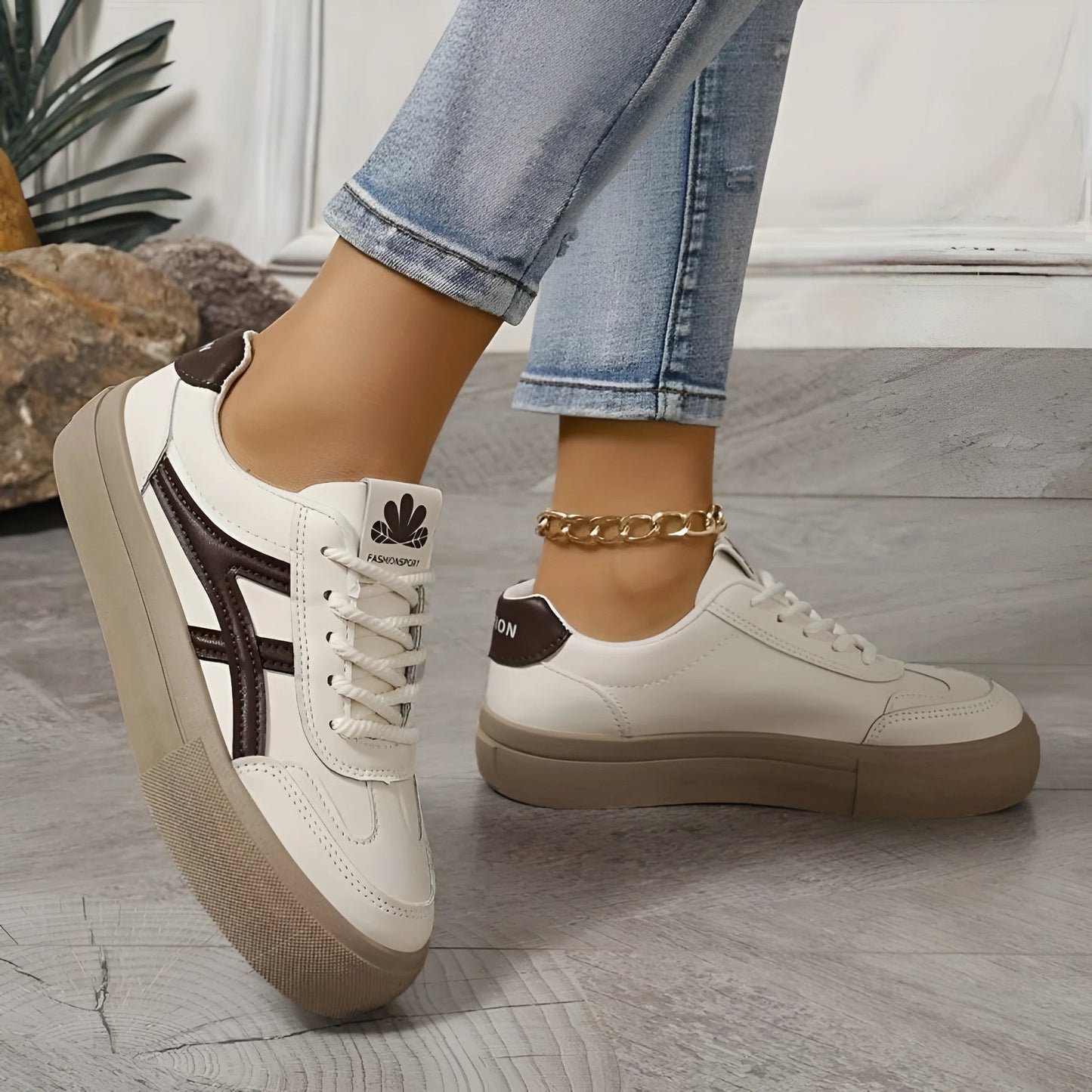 Women's Orthopedic Everyday Sneakers Fashion Sport Supportive Walking Shoes