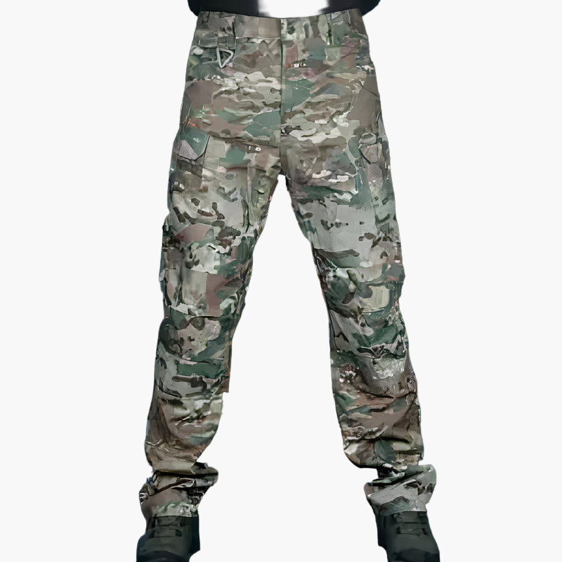 Men's Tactical Cargo Pants Outdoor Utility Multi-Pocket Workwear