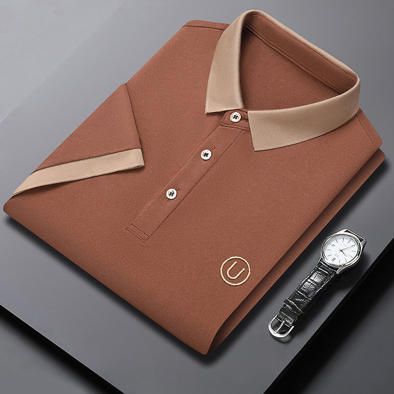 Shaun – Business Casual Short Sleeve Polo Shirt