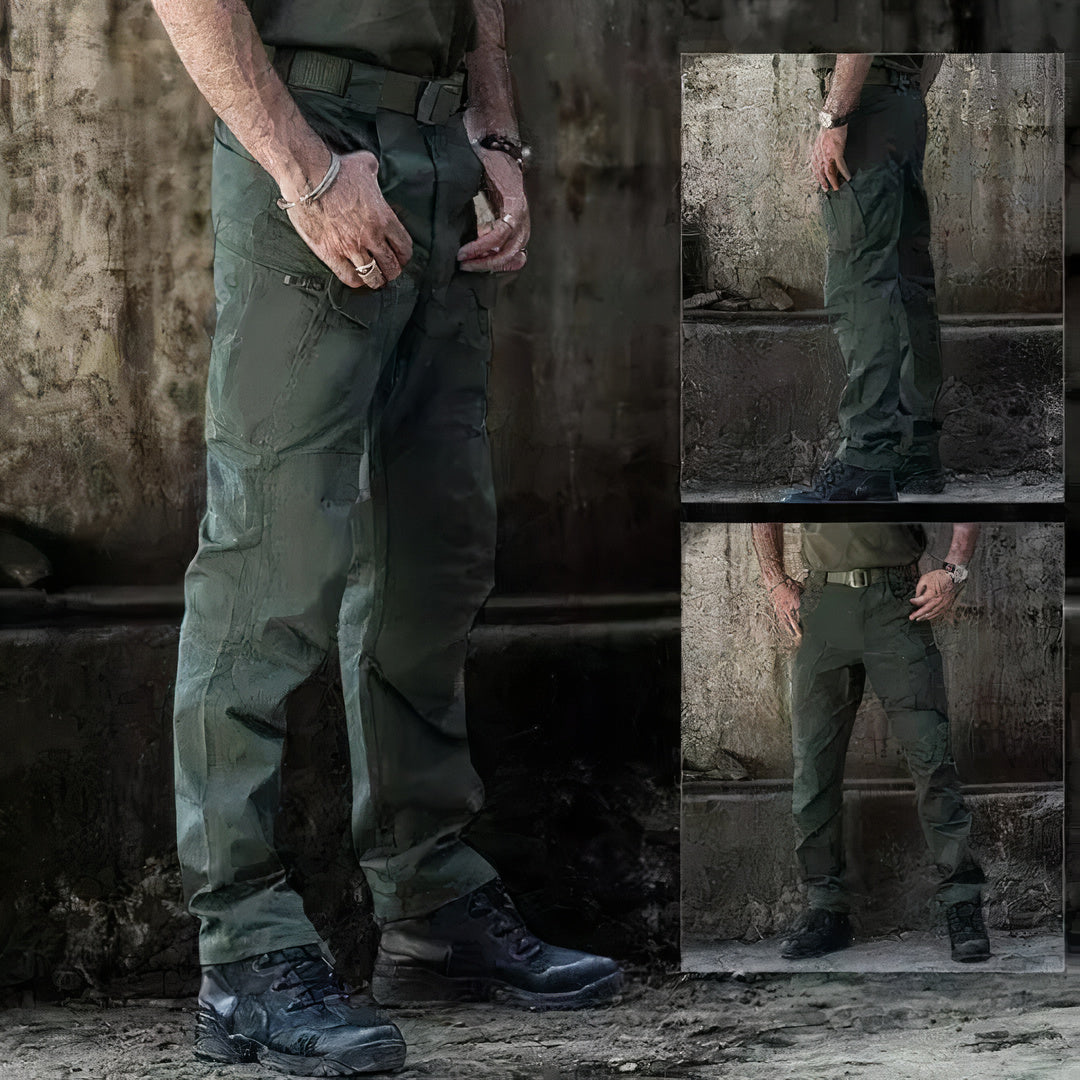 Men's Tactical Cargo Pants Outdoor Utility Multi-Pocket Workwear