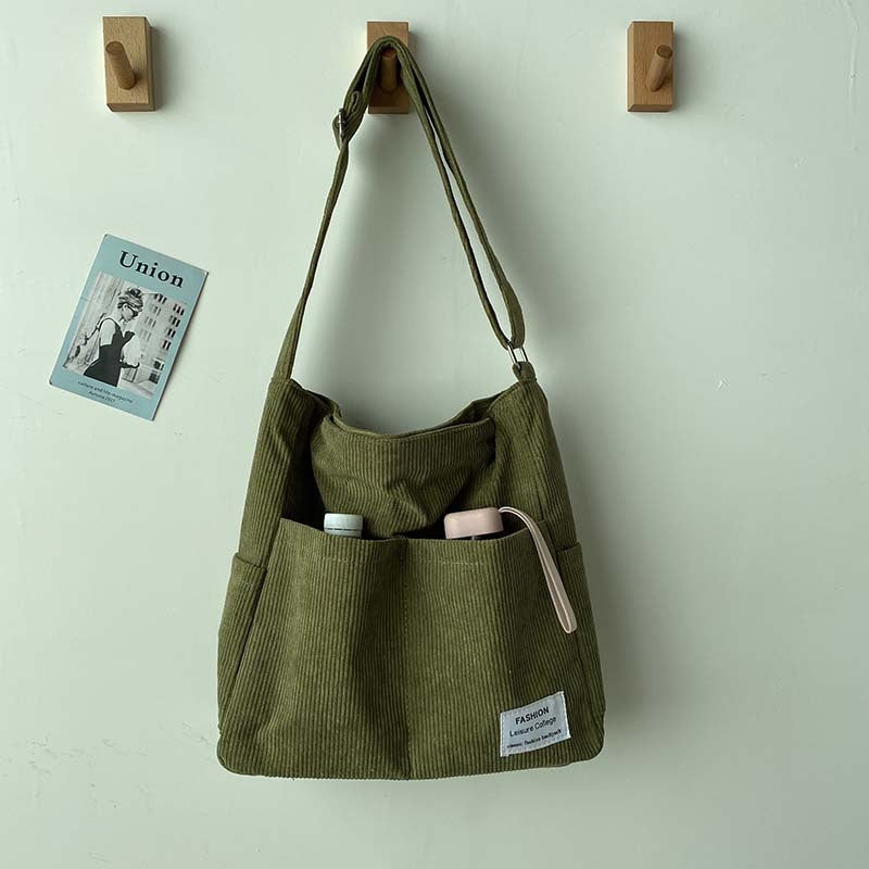 Imogen – Large Capacity Soft Vegan Leather Bucket Bag