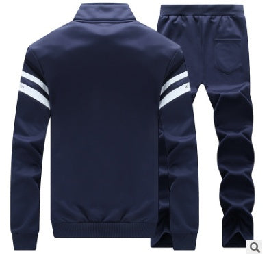 Arthur – Premium Vegan Leather Sweatshirt Jacket