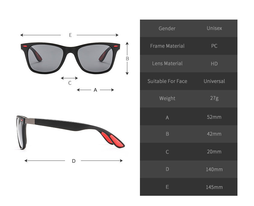 Gabriel – Men's Polarized Sports Sunglasses