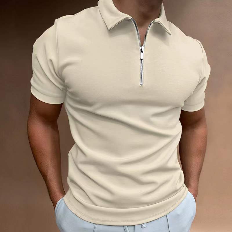 Andy – Men's Casual Short Sleeve Digital Print Polo Shirt