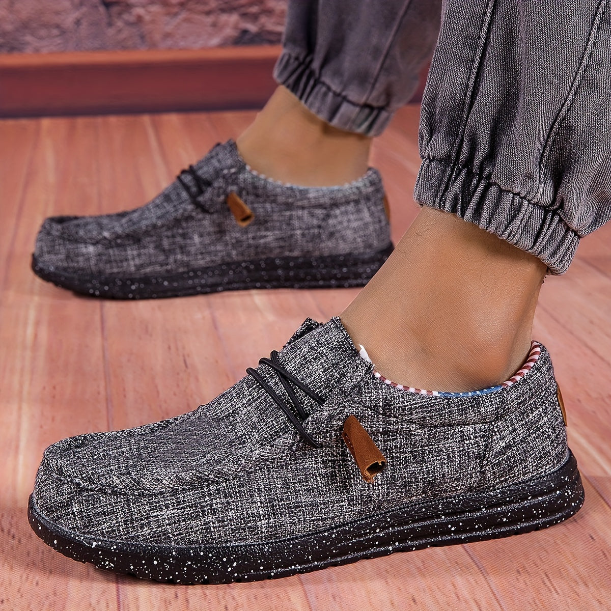 Men's Casual Slip-On Canvas Loafers – Everyday Comfort and Timeless Style