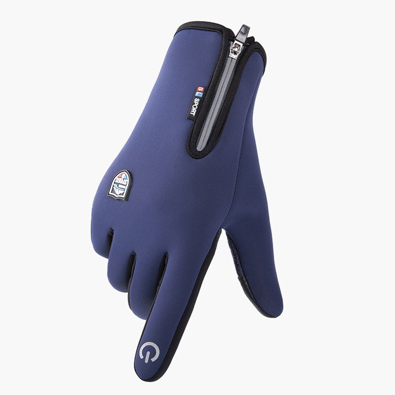 Men's and Women's Winter Outdoor Waterproof Touchscreen Gloves for Sports and Commuting