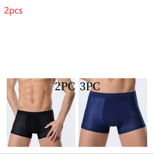 Dominic – Ice Silk Men's Mesh Boxer Underwear