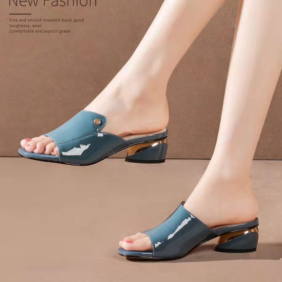 Lynda – Trendy Casual Half Slippers