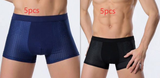 Dominic – Ice Silk Men's Mesh Boxer Underwear
