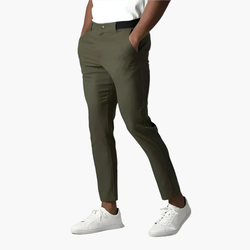 Men's Slim Fit Chino Pants – Versatile Modern Style for Work and Casual Wear