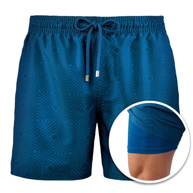 Roger – Men's Printed Beach Shorts for Summer