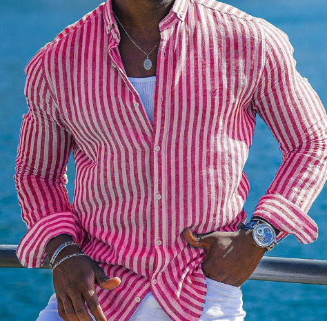 Steven – Summer 3D Printed Long Sleeve Shirt