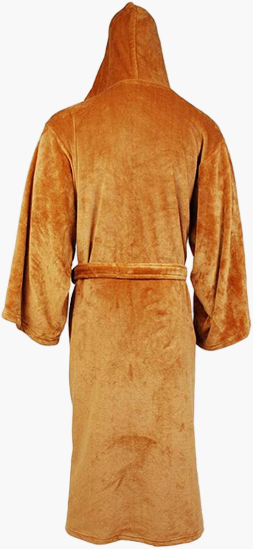 Men's Hooded Cosplay Bathrobe – Jedi & Sith Inspired Loungewear for Home and Costume