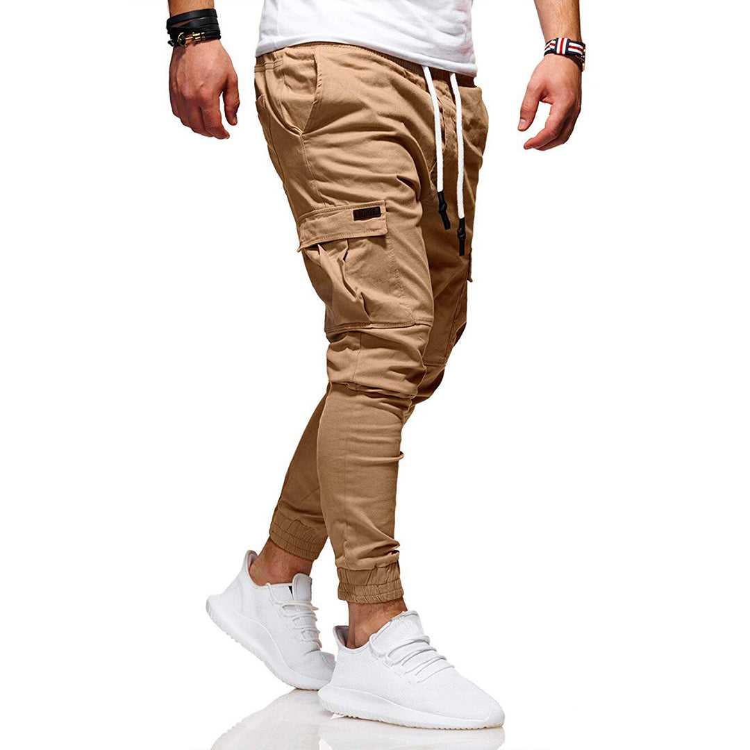 Men's Cargo Jogger Pants – Modern Adventure Style with Utility Pockets