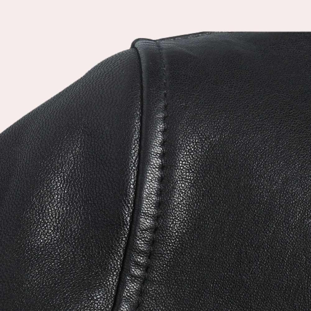 Men's Classic Biker Leather Jacket Versatile Style for All Occasions