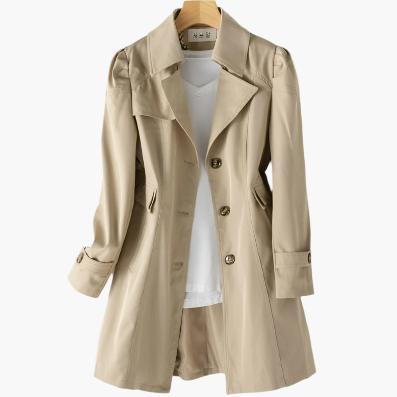 Women's Classic Trench Coat – Versatile Stylish Outerwear for Any Occasion