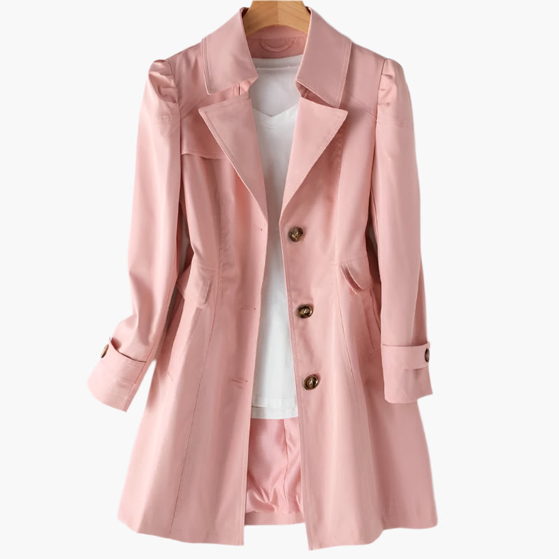 Women's Classic Trench Coat – Versatile Stylish Outerwear for Any Occasion