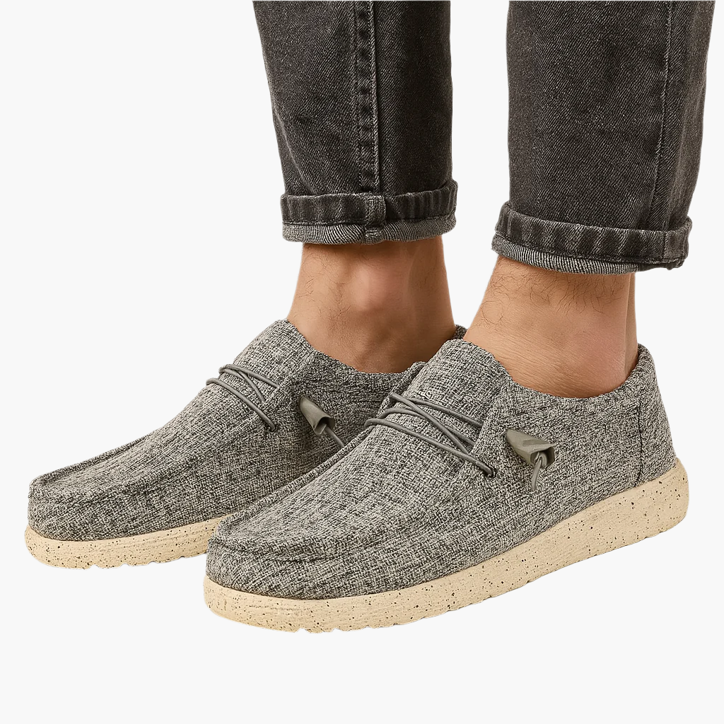 Men's Casual Slip-On Canvas Loafers – Everyday Comfort and Timeless Style