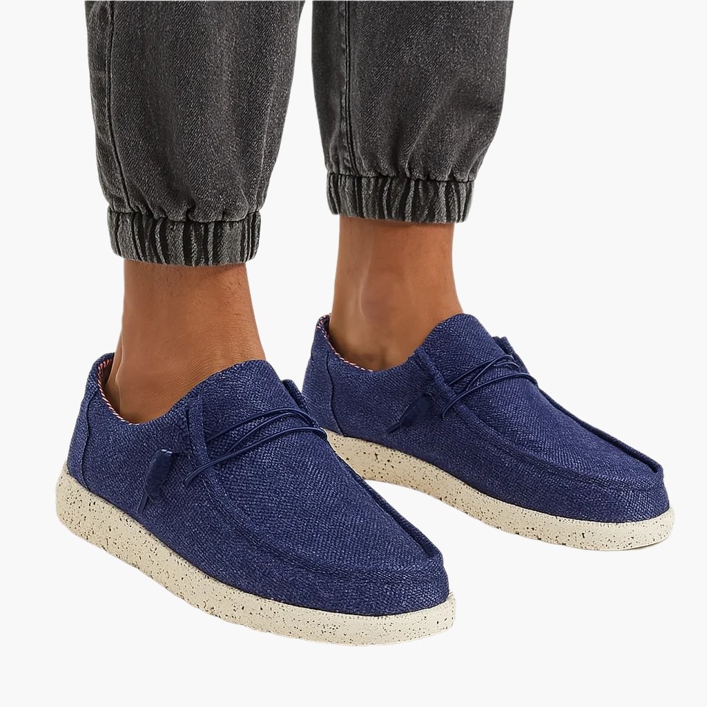 Men's Casual Slip-On Canvas Loafers – Everyday Comfort and Timeless Style