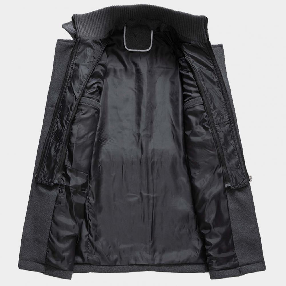 Men's Classic Formal Winter Overcoat – Elegant Two-Piece Business & Casual Jacket