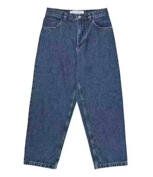 Men's Wide Leg Skate Jeans – Oversized Urban Streetwear Style