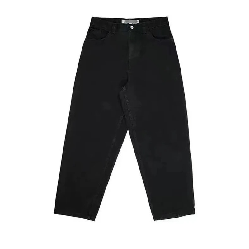 Men's Wide Leg Skate Jeans – Oversized Urban Streetwear Style