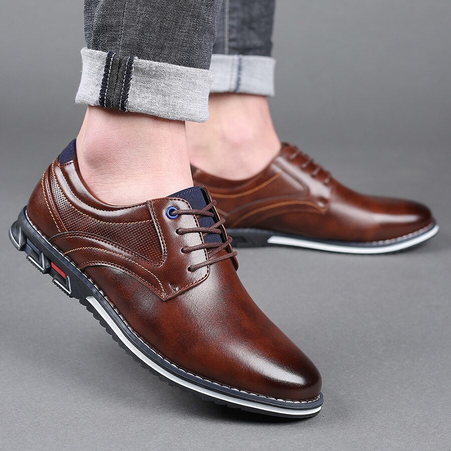 Men's Orthopedic Dress Shoes – Classic Comfort for Business & Everyday Wear