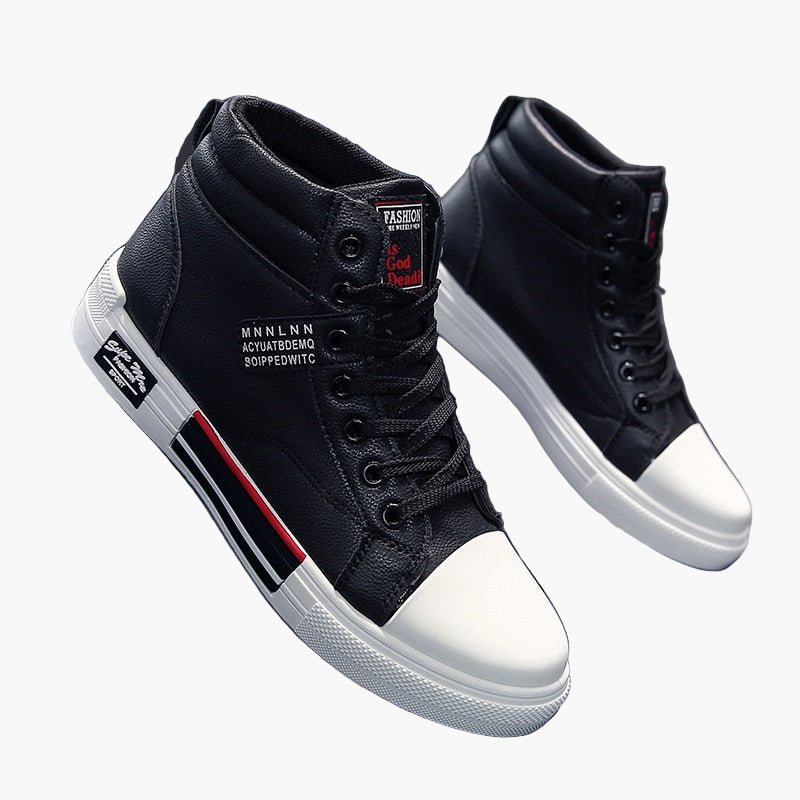 Men's Fashion High-Top Casual Sneakers for Fall and Winter
