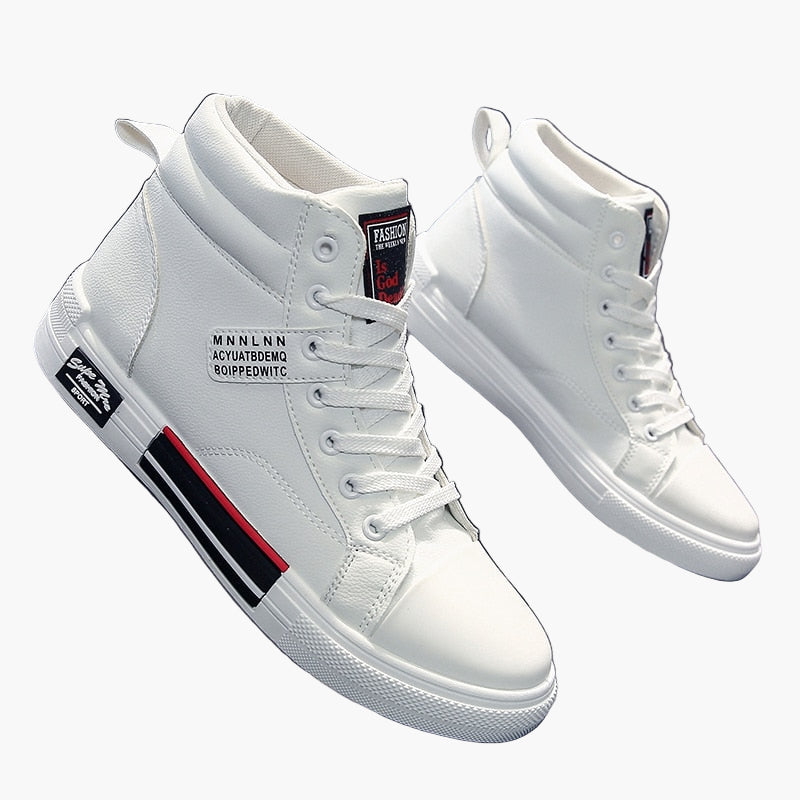Men's Fashion High-Top Casual Sneakers for Fall and Winter