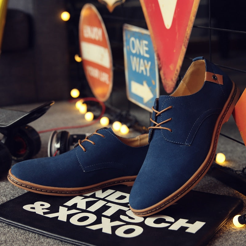 Men's Classic Oxford Dress Shoes – Versatile Timeless Style for Formal and Casual Wear