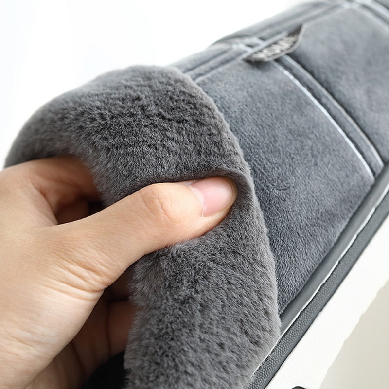 Men's Cozy Slip-On House Slippers with Anti-Slip Sole – Gentlemen's Feet Style