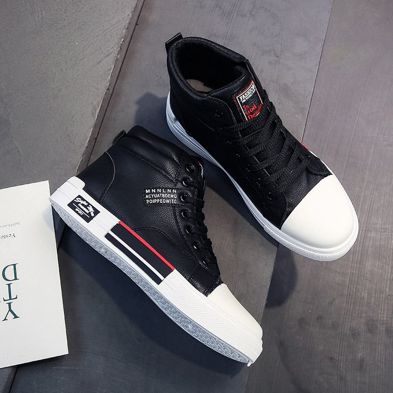 Men's Fashion High-Top Casual Sneakers for Fall and Winter