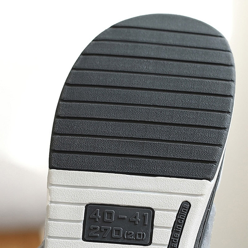 Men's Cozy Slip-On House Slippers with Anti-Slip Sole – Gentlemen's Feet Style